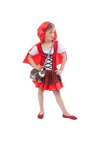 buttinette Waldmädchen-Kostüm für Kinder, rot