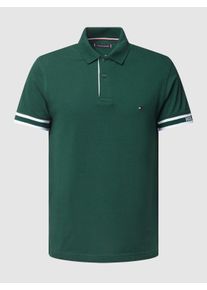 Tommy Hilfiger Slim Fit Poloshirt mit Logo-Stitching