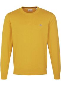 Rundhals-Pullover Gant gelb