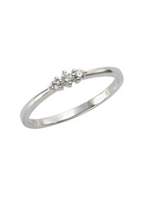 OROLINO Ring Gold 585 mit 3x Brillant zus. 0,10ct.