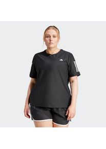 adidas Performance Große Größen Laufshirt Gr. 44/46 schwarz für Damen