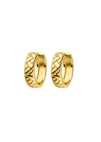 Paul Valentine Retro Hoops 18K Gold Plated