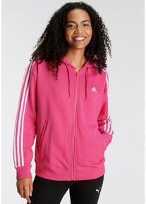 adidas Sportswear Große Größen Kapuzensweatjacke Gr. M pink für Damen