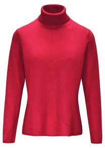 Rollkragen-Pullover aus Schurwolle und Kaschmir include rot