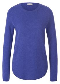 Rundhals-Pullover include lila