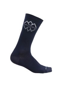 Icebreaker Merino Lifestyle Fine Gauge Crew IB Logo Multifunktionssocken Herren (Gr S/M |blau)