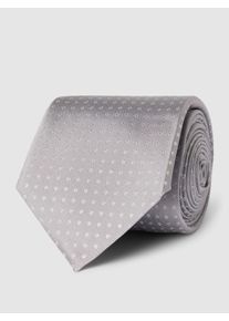 BOSS Krawatte aus Seiden-Mix mit Allover-Muster