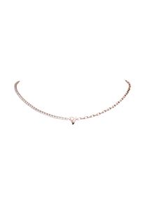 Paul Valentine PV Tennis & Chain Necklace Champagne