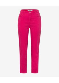 Brax Damen Five-Pocket-Hose Style MARY S, Pink, Gr. 32