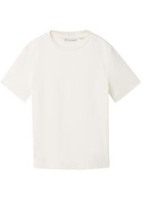 Tom Tailor DENIM Damen Basic T-Shirt, braun, Uni, Gr. XL