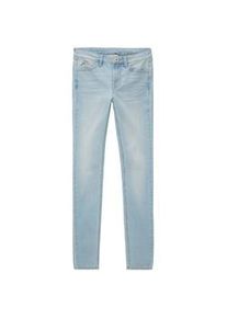 Tom Tailor DENIM Damen Jona Extra Skinny Jeans mit recyceltem Polyester, blau, Uni, Gr. 28/32