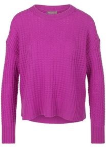 Rundhals-Pullover aus 100% Premium-Kaschmir include pink