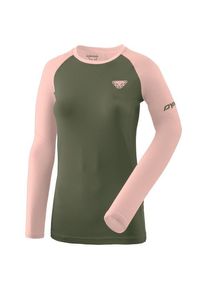 Dynafit Alpine Pro L/S Tee Laufshirt Damen Roadrunning (Gr 40 |oliv)