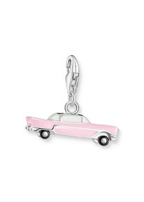 Thomas Sabo Member Charm-Anhänger Vintage-Auto pink Silber