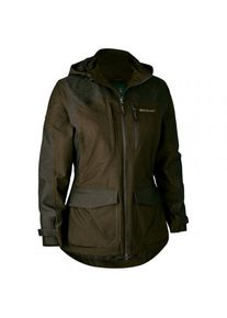 Deerhunter Chasse Jacket Regenjacke Damen (Gr 46 |oliv/schwarz |wasserdicht)