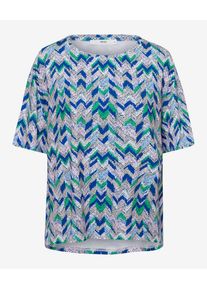 Brax Damen Shirt Style CALLY, Blau, Gr. 3XL