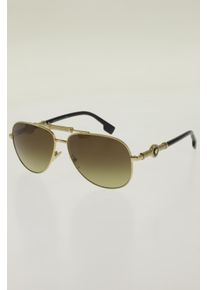 Versace Damen Sonnenbrille, beige