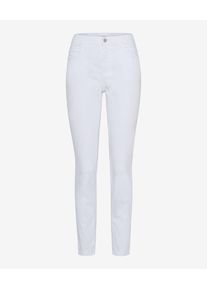 Brax Damen Five-Pocket-Hose Style MARY S, Weiß, Gr. 38K