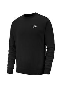 Nike Nsw Club Fleece Sweatshirt Herren - schwarz - Gr. L - Baumwolle/Polyester