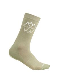 Icebreaker Merino Lifestyle Fine Gauge Crew IB Multifunktionssocken Damen (Gr S/M |oliv/beige)