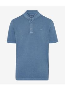 Brax Herren Poloshirt Style POLLUX, Blau, Gr. L