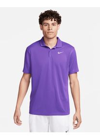 Tennis-Polo-Shirt Nike NikeCourt Lila Mann - DH0857-599 S