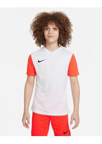 Trikot Nike Tiempo Premier II Weiß & Rot für Kind - DH8389-101 L