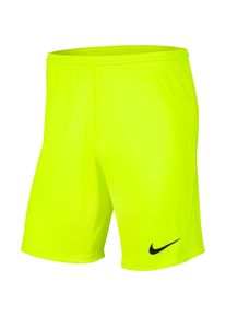 Shorts Nike Park III Fluoreszierendes Gelb Mann - BV6855-702 S