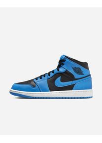 Schuhe Nike Air Jordan 1 Mid Blau & Schwarz Herren - DQ8426-401 12.5