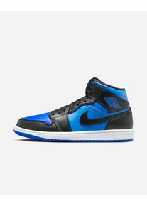 Schuhe Nike Air Jordan 1 Mid Schwarz & Blau Mann - DQ8426-042 11.5