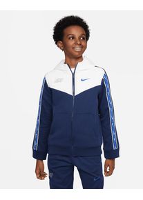 Kapuzensweatshirt mit Reißverschluss Nike Sportswear Marineblau Kinder - DZ5622-410 XL
