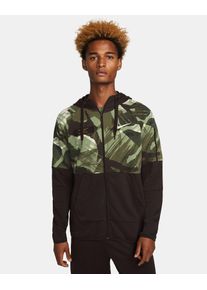 Kapuzensweatshirt mit Reißverschluss Nike Dri-FIT Fleece Camouflage Mann - DQ4790-220 L