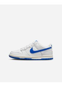 Schuhe Nike Dunk Low Weiß & Königsblau Kinder - DH9765-105 3.5Y