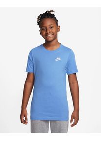 T-shirt Nike Sportswear Blau & Weiß Kind - AR5254-450 XL