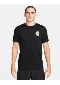 Tennisshirt Nike NikeCourt Schwarz Mann - FN0787-010 M