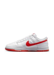Schuhe Nike Dunk Low Weiß & Rot Mann - DV0831-103 7.5