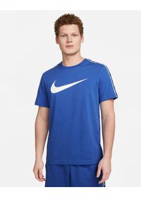 T-shirt Nike Repeat Blau Mann - DX2032-480 S