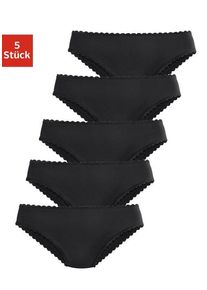 Petite Fleur Jazz-Pants Slips schwarz Gr. 34 für Damen. Körpernah