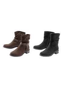 Esmara® Damen Stiefeletten mit seitlichem Reißverschluss