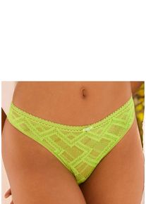 Vivance Slip mehrfarbig Gr. 32/34 für Damen. Mit Spitze, Schmuckelement, Schleife. Körpernah