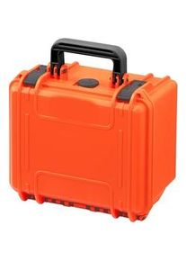 Max Koffer MAX235H155 Outdoor Case 8,91 l - Mit Schaumstoff Orange