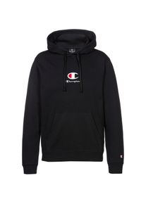 Champion Legacy Hoodie Herren - schwarz - Gr. S - Baumwolle/Polyester
