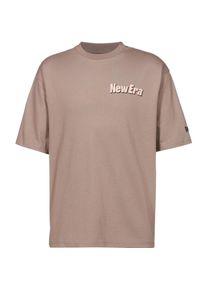 New Era Oversize Shirt Herren - braun - Gr. M - Baumwolle