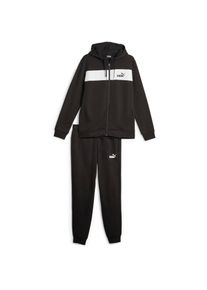 Puma Fz Panel Trainingsanzug Herren - schwarz - Gr. S - Baumwolle/Polyester