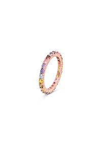 Tchibo 925 Silber Ring Multicolor - Gold - Gr.: 18