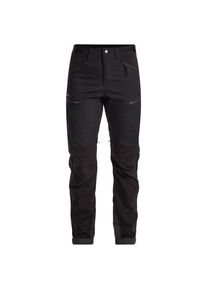 Lundhags Makke High Waist Curved Pant Trekkinghose Damen (Gr 38 |schwarz)