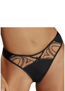 Lascana String schwarz Gr. 44/46 für Damen. Figurbetont