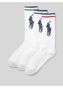 Polo Ralph Lauren Underwear Socken mit Logo-Print im 3er-Pack