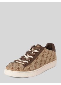 Guess Sneaker mit Allover Label-Muster Modell 'NOLA'