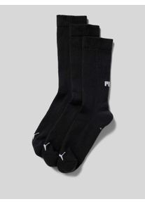 Puma Socken mit Label-Details im 3er-Pack